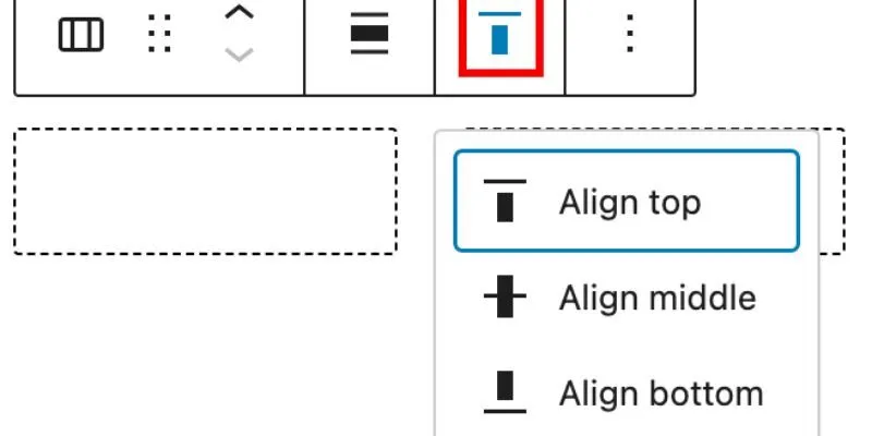 columns block